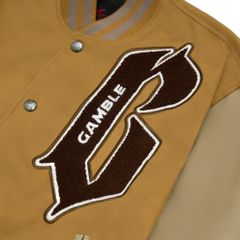 GAMBLE VARSITY JACKET / SAND