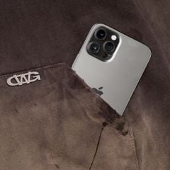 GW TRASH FULLZIP HOODIE / BROWN