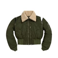 D-S BOMBER JACKET / GREEN