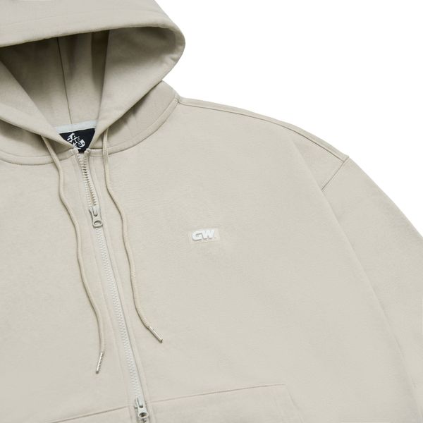  GW FULLZIP HOODIE / PEARL 