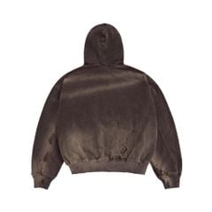 GW TRASH FULLZIP HOODIE / BROWN