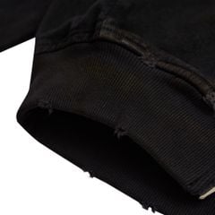 GW TRASH FULLZIP HOODIE / BLACK