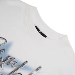 CHROME TEE / WHITE