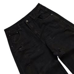 GW TRASH JEANS / BLACK
