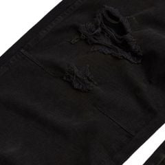 GW TRASH JEANS / BLACK