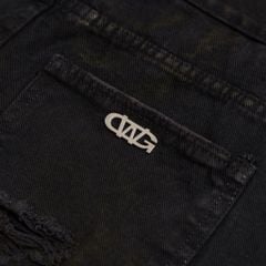 GW TRASH JEANS / BLACK