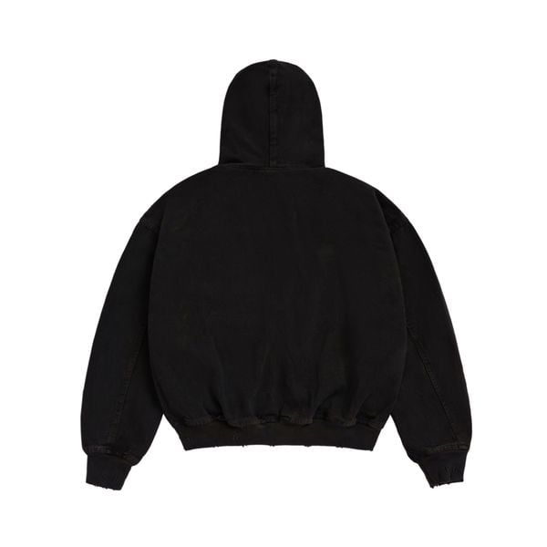  GW TRASH FULLZIP HOODIE / BLACK 