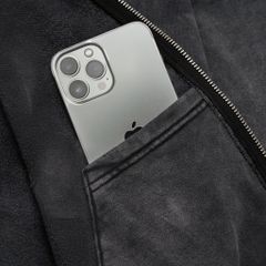 GW METAL FULL ZIP HOODIE / TITANIUM