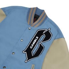 GAMBLE VARSITY JACKET / STEEL