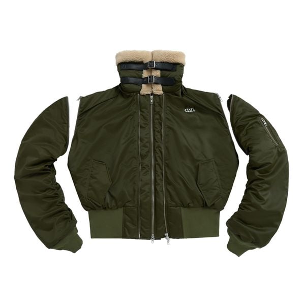  D-S BOMBER JACKET / GREEN 