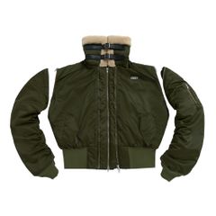 D-S BOMBER JACKET / GREEN
