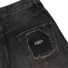 RIPPED SHORTS / BLACK