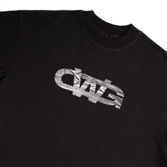 LOGO TAPE TEE / BLACK