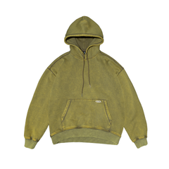 METAL WASHED HOODIE - MAPLE