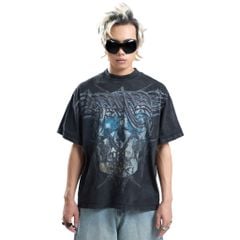 SKULL TEE / BLACK
