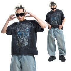 SKULL TEE / BLACK