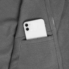 GW FULLZIP HOODIE / IRON GREY
