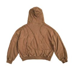 VEINS FULLZIP HOODIE / WOODY