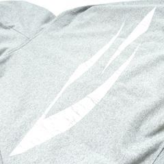 LOGO BOXY FULLZIP HOODIE / GREY