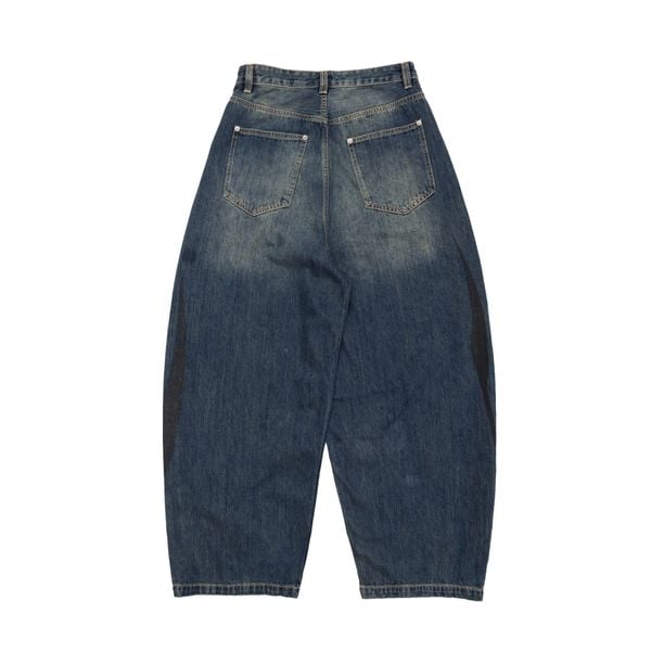  LOGO BAGGY PANTS / INDIGO 