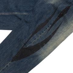 LOGO BAGGY PANTS / INDIGO