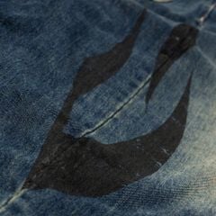 LOGO BAGGY PANTS / INDIGO