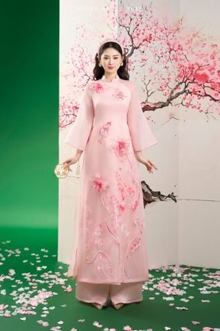 AD25-2 Áo dài Ngọc Cẩm