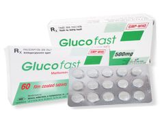 Glucofast 500mg trị đái tháo đường tuýp 2 (4 vỉ x 15 viên)