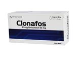Clonafos 50mg trị bệnh lý tuyến giáp (10 vỉ x 10 viên)