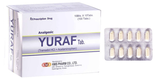 Yuraf Tab trị các cơn đau trung bình đến nặng (10 vỉ x 10 viên)