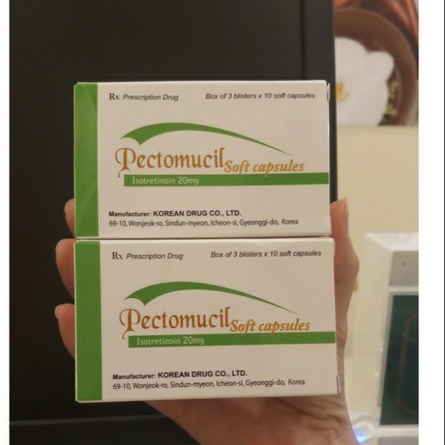 Pectomucil Soft Capsule – Nhà Thuốc Bệnh Viện