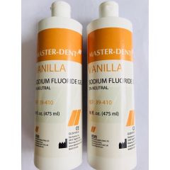 Gel Ngậm Fluor VANILLA trung tính dưỡng chất MASTER-DENT 475ml hương vani
