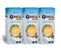 Thực phẩm dinh dưỡng cân bằng Fomeal Basic Soup hộp 250ml (thùng 30 hộp)- Bữa ăn thay thế, nâng cao sức khỏe người bệnh
