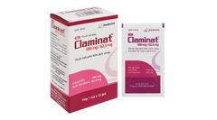 Thuốc kháng sinh Claminat 500mg/62.5mg hộp 12 gói