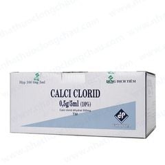 Calci Clorid 500 Mg/5 Ml Vinphaco - Thuốc Tiêm Bổ Sung Chất Khoáng