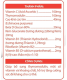 N-Biotech - Tăng đề kháng Thymo Complex hộp 3 vỉ x 10 viên