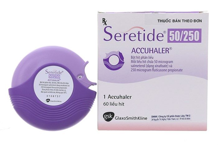 Seretide Accu.50/500 - Thuốc Điều Trị Hen Phế Quản – Nhà Thuốc Bệnh Viện