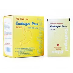 Thuốc trị đau dạ dày Codlugel Plus hộp 20 gói x 10g