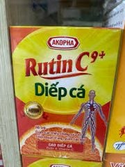 Rutin C 9+ Diếp Cá