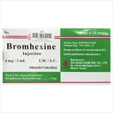 Bromhexine 4mg tiêm h10 ống