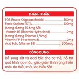 N-Biotech - Sắt Ống Ferotonic hộp 20 ống