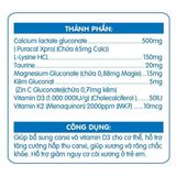 N-Biotech - Growkids Calci hộp 20 ống