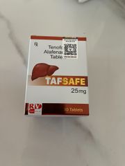 Thuốc Tafsafe 25mg - điều trị viêm gan B mạn tính