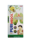 Hỗ trợ giảm ho Siro Purimedol hộp 1 chai 125ml