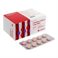 Thuốc tim mạch Felodipine STELLA 5 mg