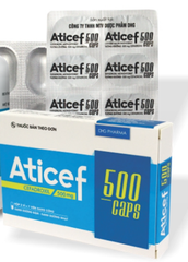Aticef 500MG - Cefadroxil - Hộp 14v - DHG