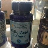 Acid Folic Puritan's Pride 400Mg 250 Viên