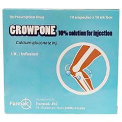 CROWPONE 10ml (Calcium gluconate )