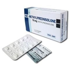 Thuốc Methylpred NIC 16mg (3 vỉ x 10 viên)