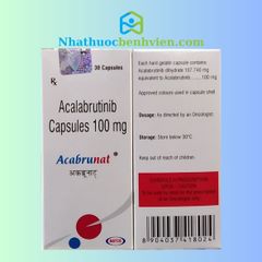 Acabrunat ( Acalabrutinib 100mg ) hộp 30 viên - NATCO